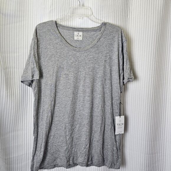 Trim Menswear Shirt Mens XL Super Soft Short Sleeve Active Casual Hand Crafted - Picture 1 of 5